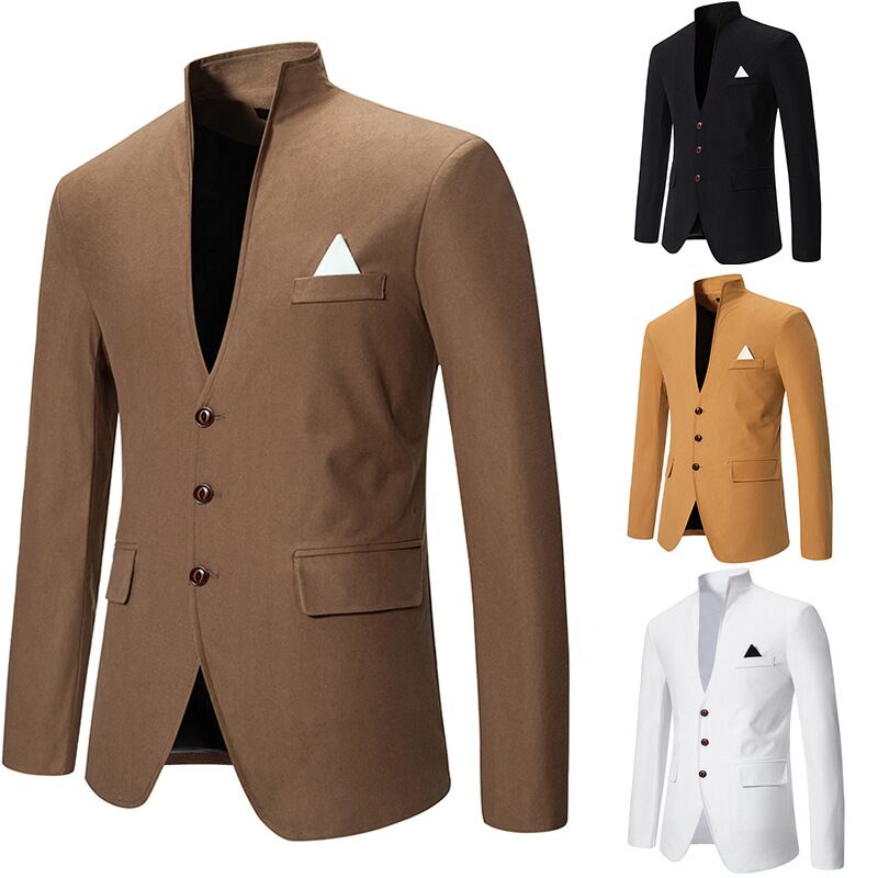 Jas Tuxedo Pria Kasual untuk P - Men Formal Wear Office ulasan dan harga