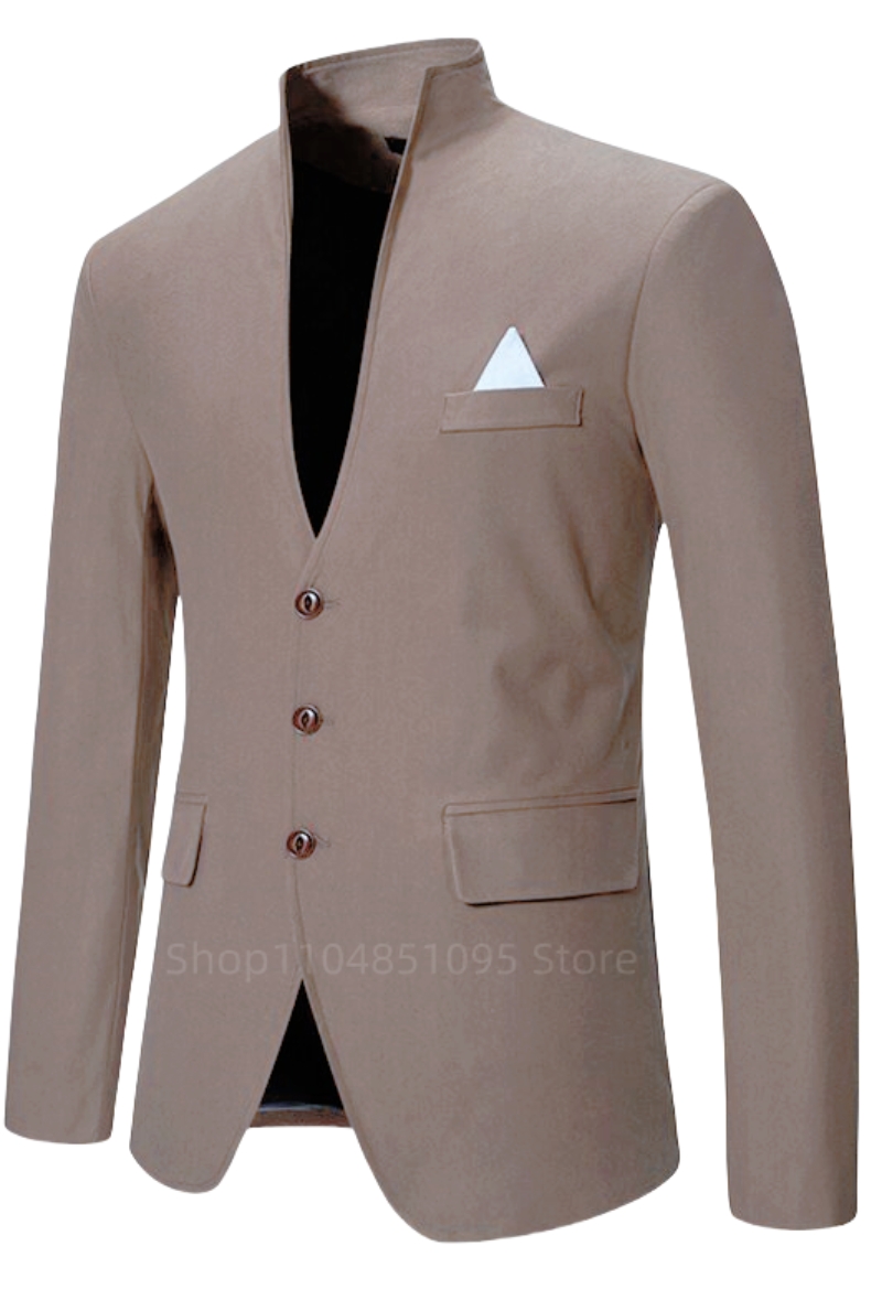 Jas Tuxedo Pria Kasual untuk P - Men Formal Wear Office ulasan dan harga