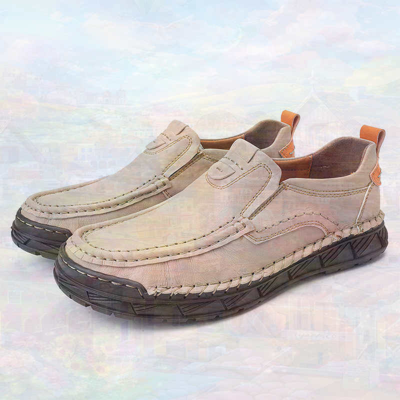 39 Sepatu Slipon Pria 46 Keran - Formal Men Daily Wear Slippers ulasan dan harga
