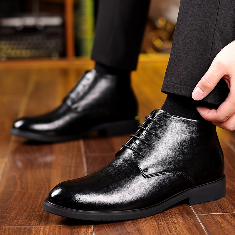Sepatu bot kulit pria, sepatu  - Men Formal Wear 2025 ulasan dan harga