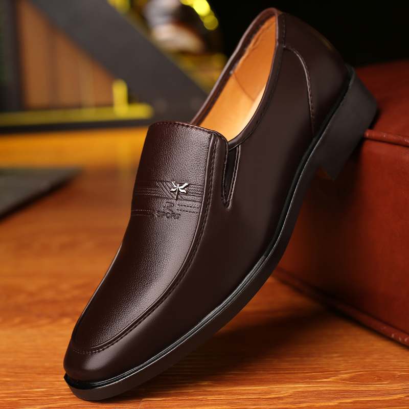 Sepatu kulit sepatu bisnis pri - Men Formal Wear Shoes ulasan dan harga