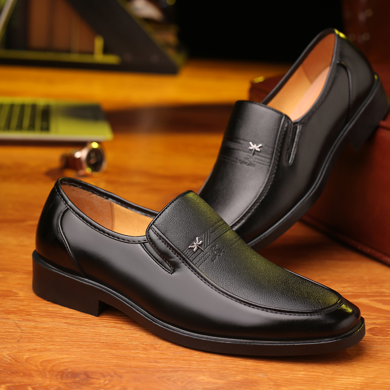 Sepatu kulit sepatu bisnis pri - Men Formal Wear Shoes ulasan dan harga