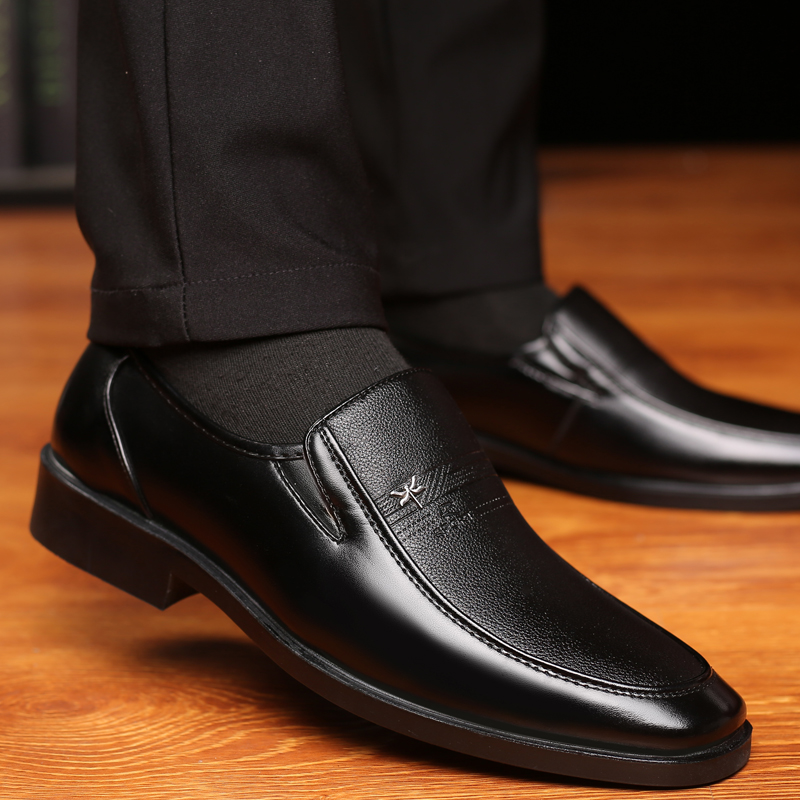 Sepatu kulit sepatu bisnis pri - Men Formal Wear Shoes ulasan dan harga