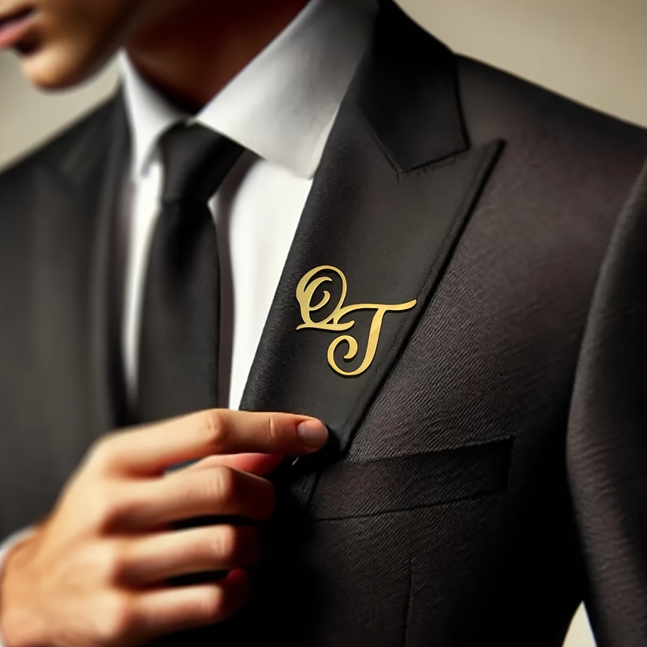 Bros Pribadi Pin Kerah Baja Ta - Tuxedo Lapel Pin ulasan dan harga