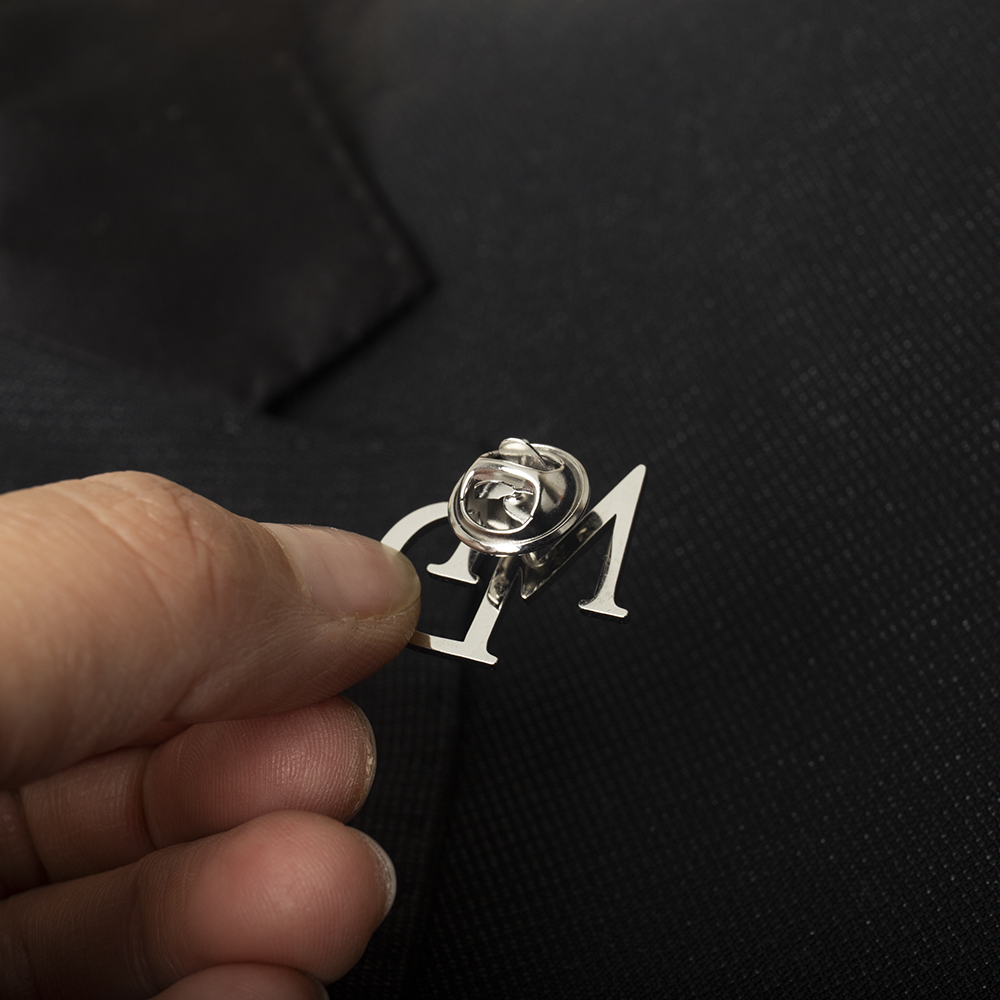 Tangula Custom Inisial Bros un - Tuxedo Lapel Pin ulasan dan harga
