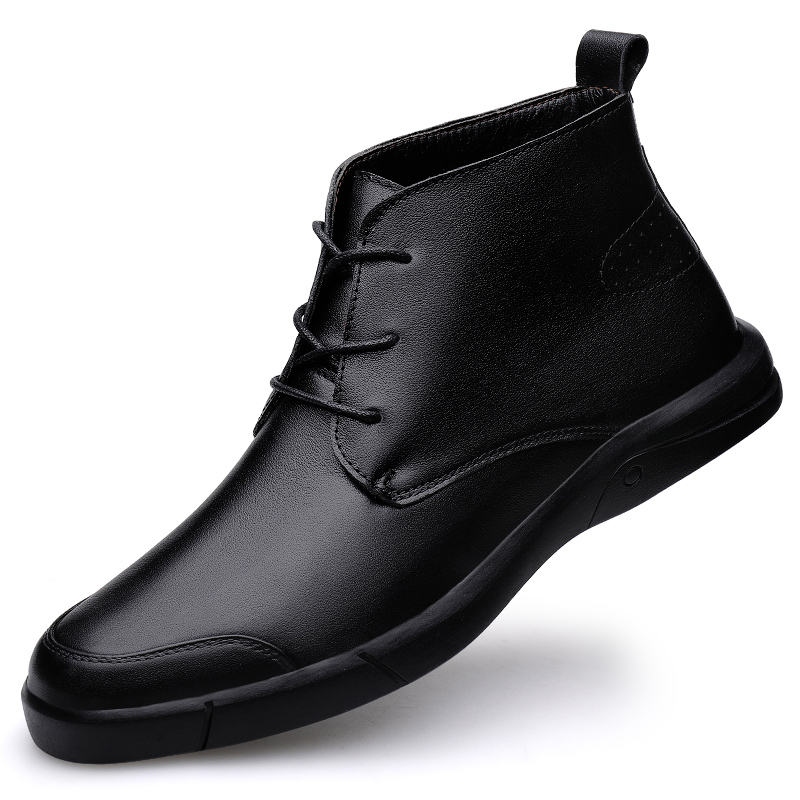 Sepatu Boots Pria Kulit Asli B - Men Formal Wear Shoes ulasan dan harga