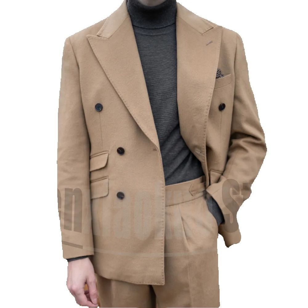 Setelan Jas Pria Double Breast - Men Formal Wear 2025 ulasan dan harga
