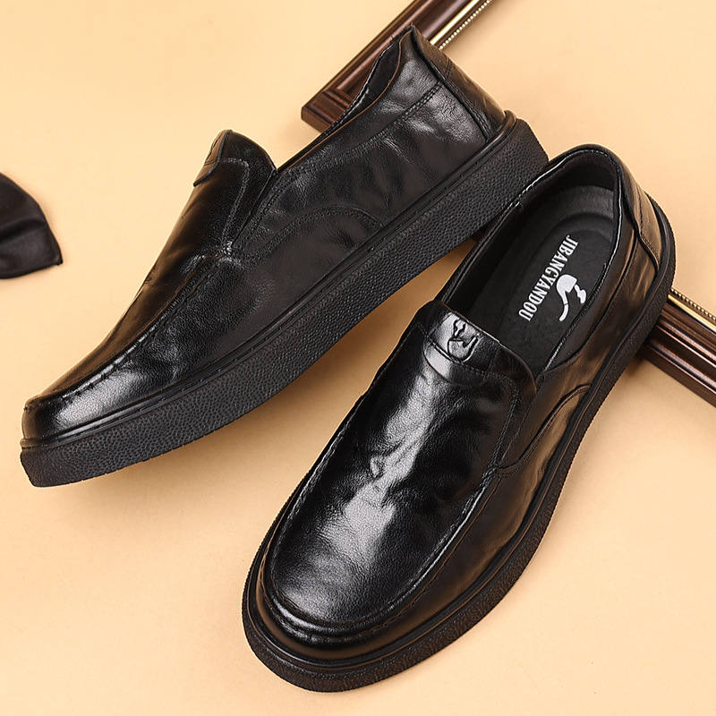 Sepatu Pria Kulit Asli Baru 20 - Men Formal Wear 2025 ulasan dan harga
