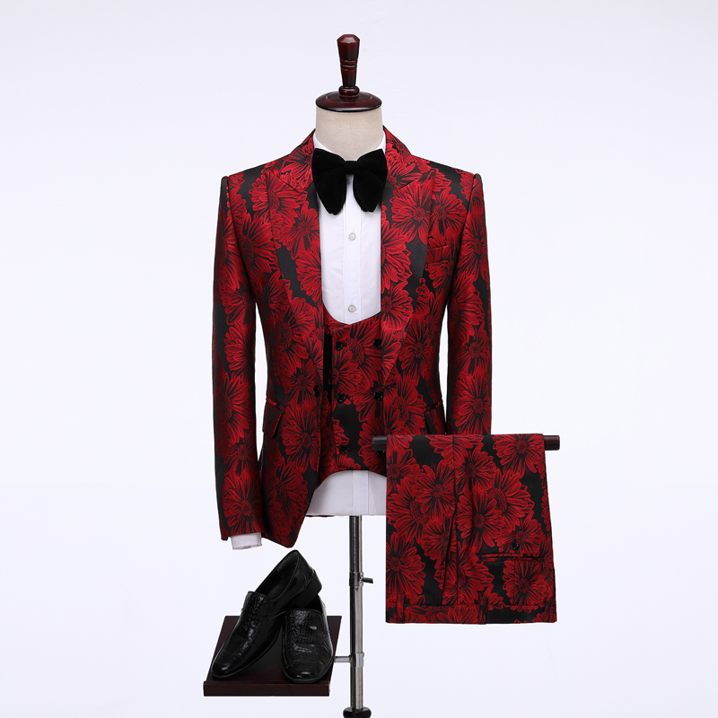 Jas Pria Floral 2026 untuk Pen - Men Formal Wear Jacket ulasan dan harga
