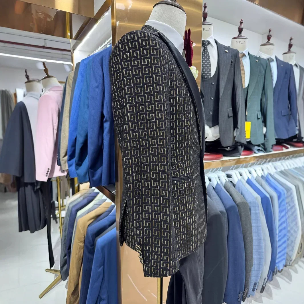Setelan Prom Kotak-kotak untuk - Men Formal Wear 2025 ulasan dan harga