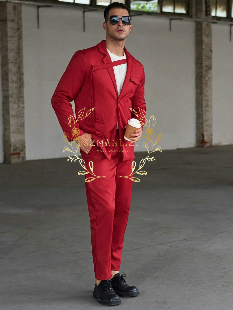 Setelan Pria Kasual Modis Tuks - Men'S Formal Evening Wear ulasan dan harga