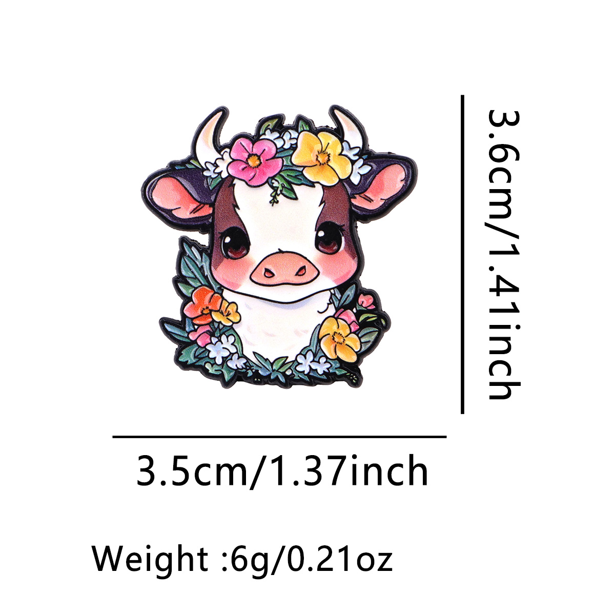 Pin Logam Sapi Kartun Lucu, Pi - Tuxedo Lapel Pin ulasan dan harga