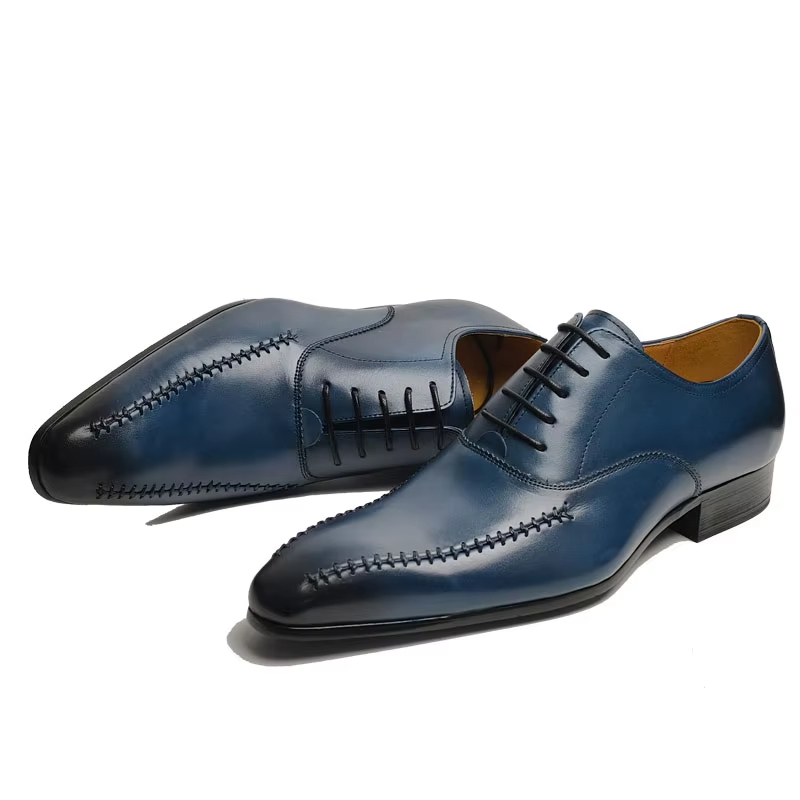 Sepatu Kulit Asli Pria Mewah B - Men Formal Wear Office ulasan dan harga
