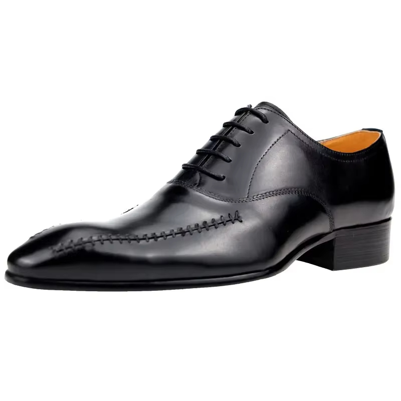 Sepatu Kulit Asli Pria Mewah B - Men Formal Wear Office ulasan dan harga