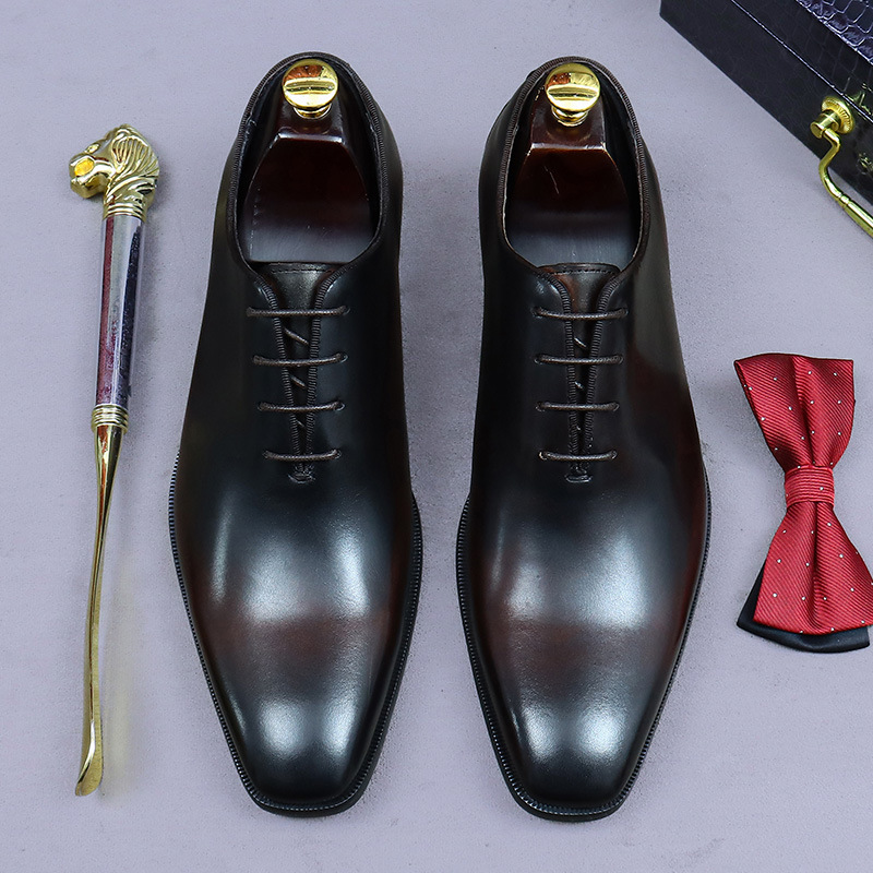 Sepatu Oxford Wholecut Pria Ku - Men Formal Wear Office ulasan dan harga