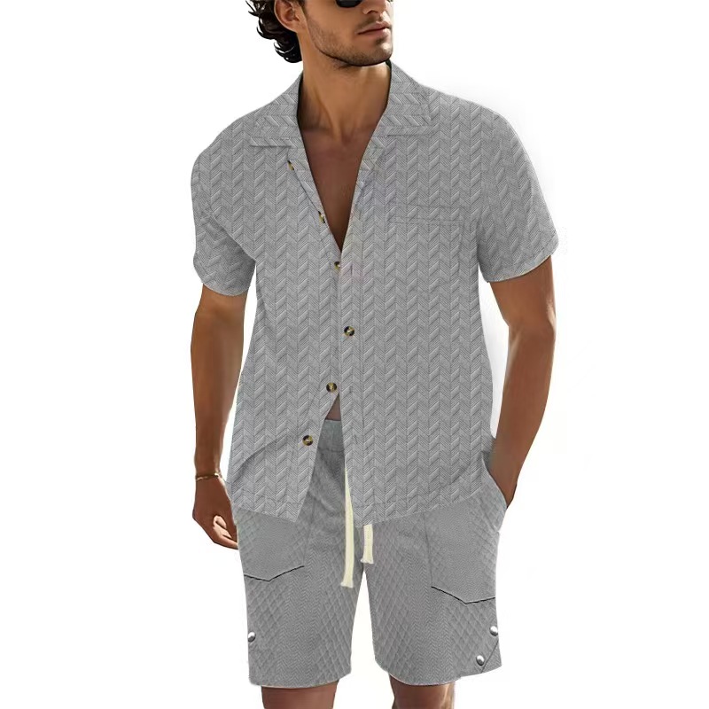 Promo! Setelan Pria Lengan Pen - Men'S Formal Beach Wear ulasan dan harga